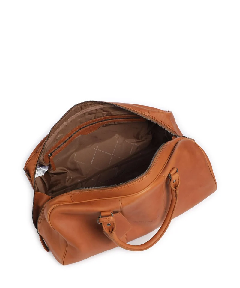 The Chesterfield Brand Wax Pull Up Cow William II Sac week-end cognac