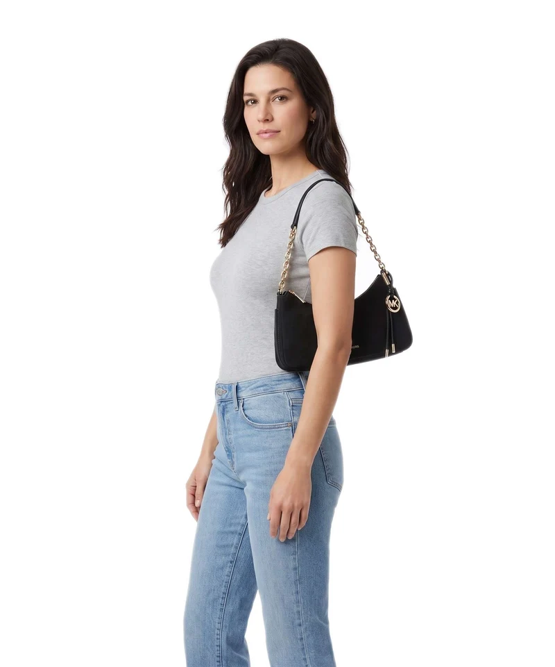Michael Kors Nolita Medium Sac porté épaule midnight