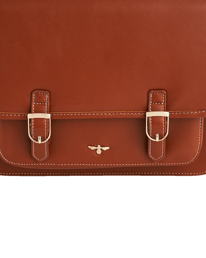 Tan Classic Satchel