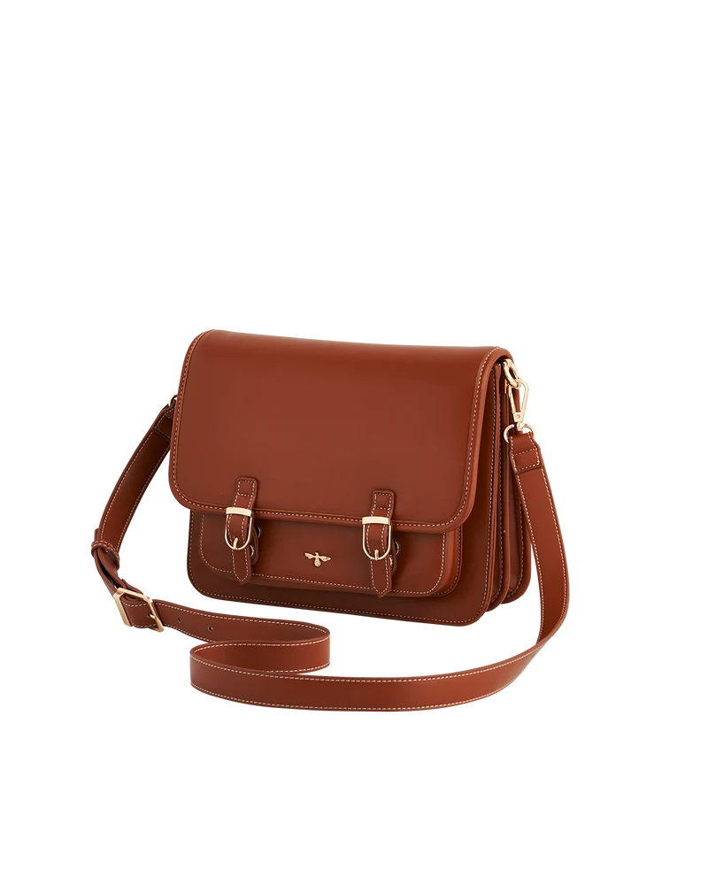 Tan Classic Satchel