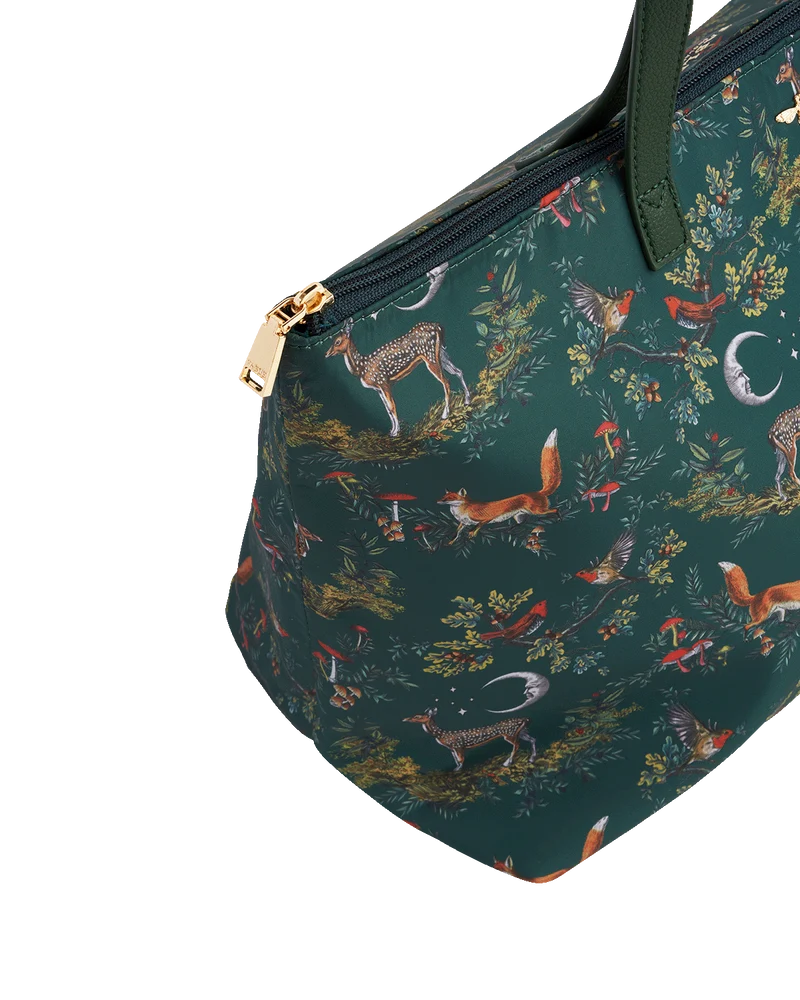 Green Into the Woods Grab Tote
