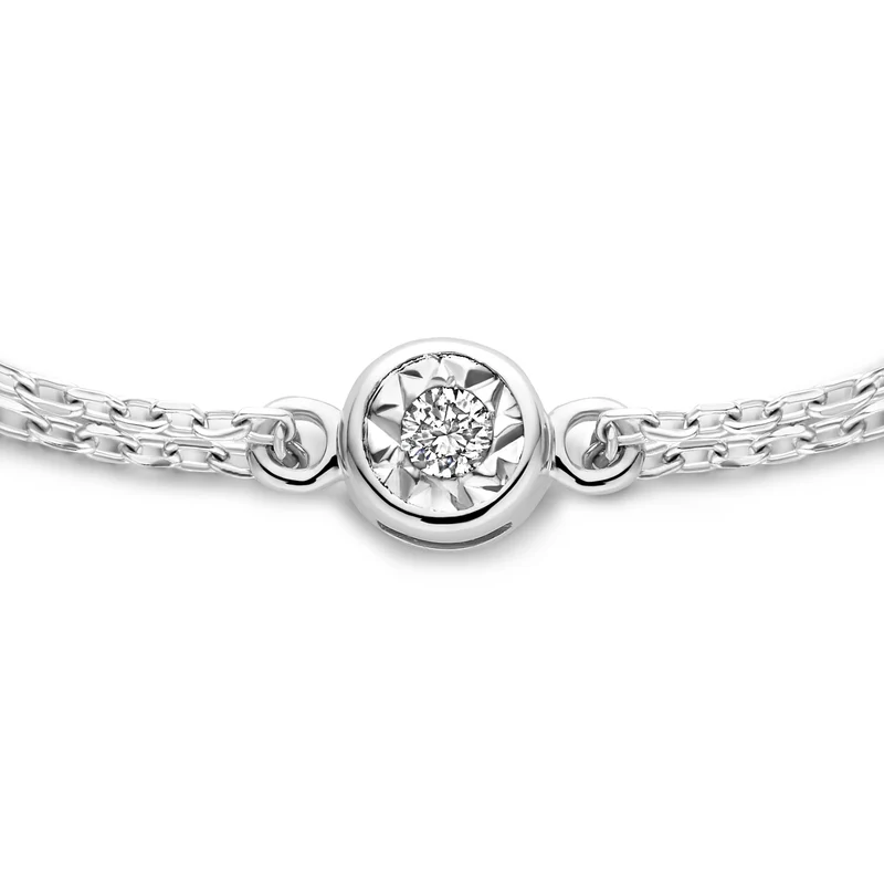 Isabel Bernard De la Paix Bracelet Or blanc 14 carats IBD320010