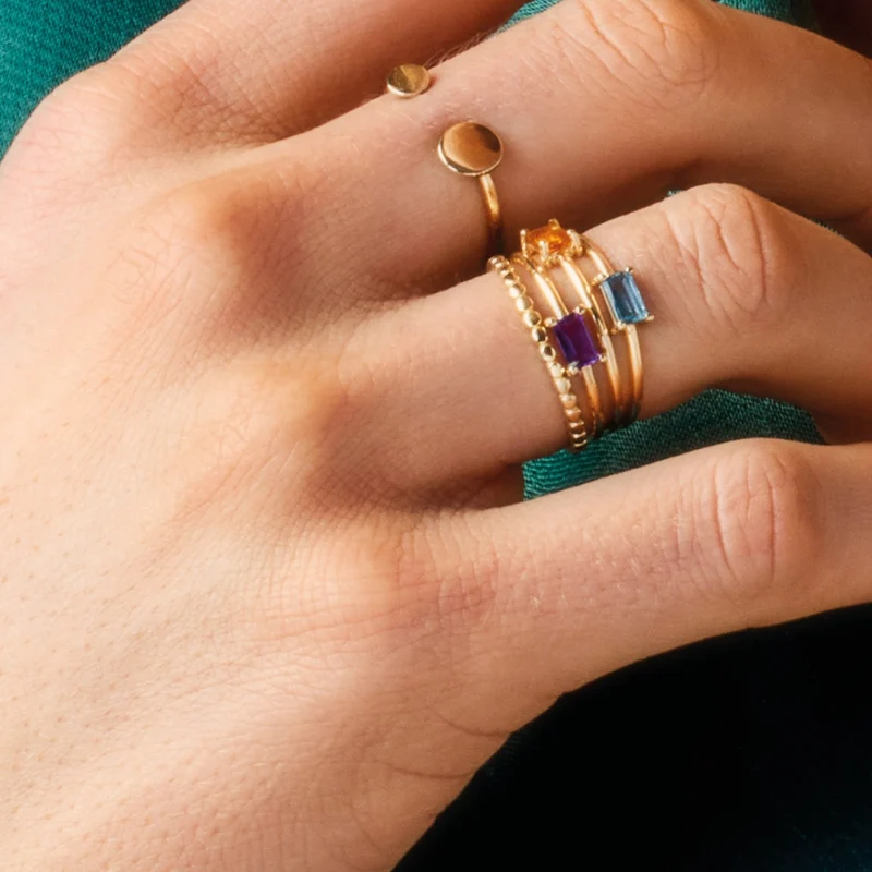 Jackie Gold Bague Or 14 carats JKR22.158.56