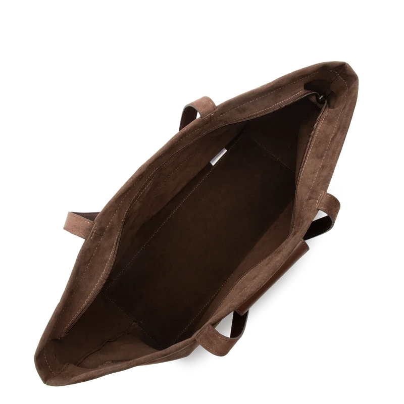 Grand sac cabas épaule - Suédine KBA