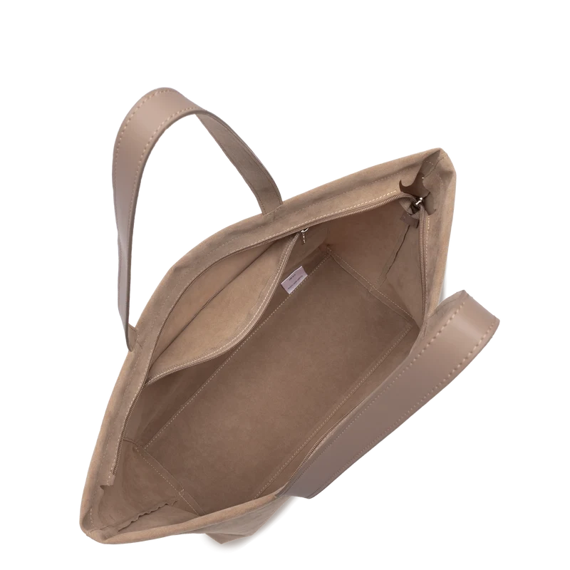 Grand sac cabas épaule - Suédine KBA