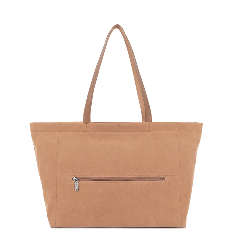 Grand sac cabas épaule - Suédine KBA