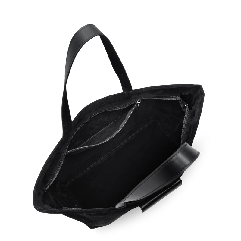 Grand sac cabas épaule - Suédine KBA
