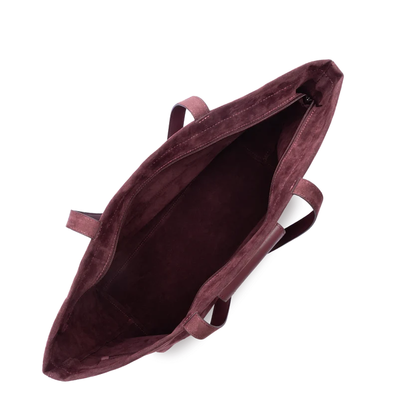 Grand sac cabas épaule - Suédine KBA