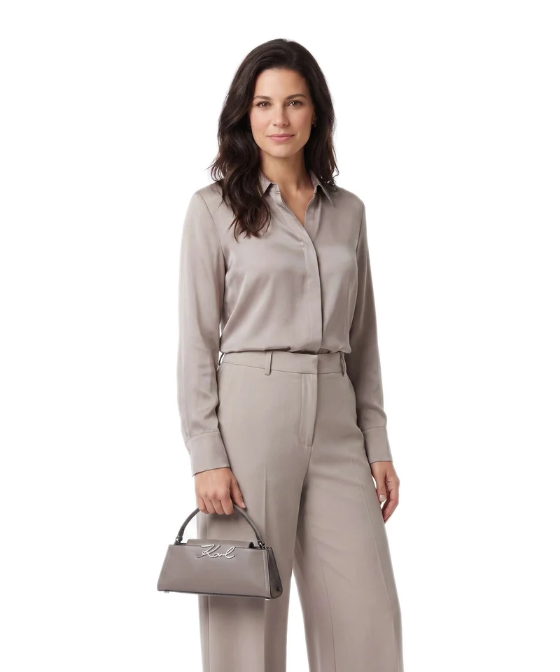 Karl Lagerfeld K/Signature Mini Sac à main ash grey