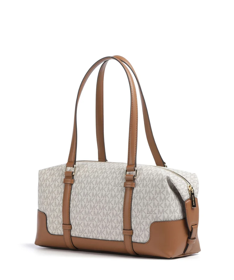 Michael Kors Teddi Large Sac porté épaule vanilla/acorn