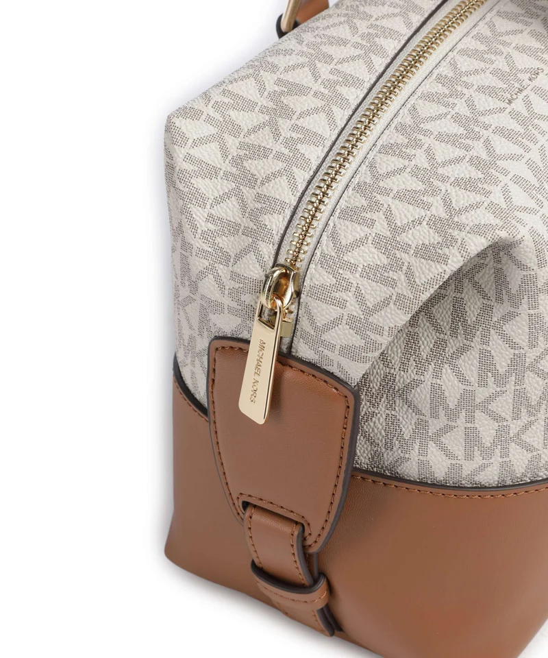 Michael Kors Teddi Large Sac porté épaule vanilla/acorn