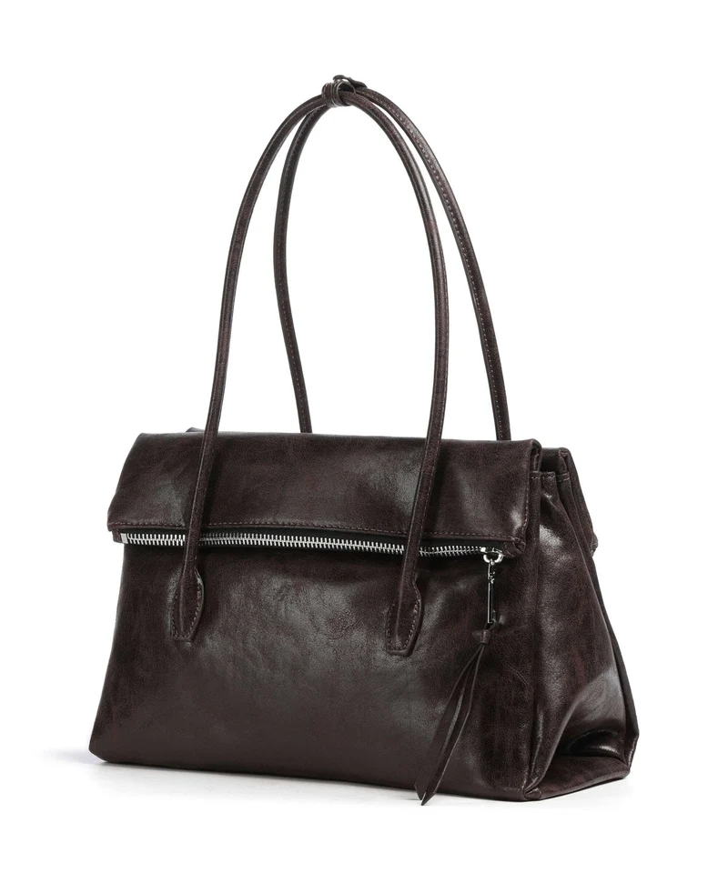 DKNY Rivington Large Sac porté épaule coffee bean