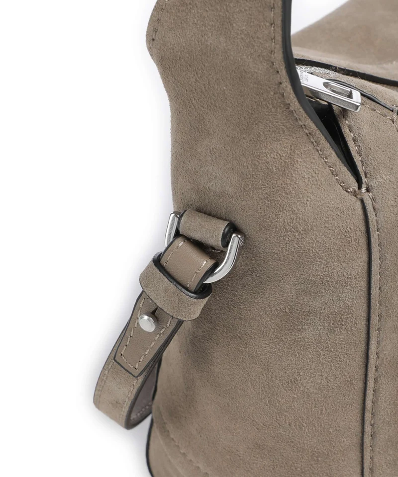 Liebeskind Delia Suede S Sac porté épaule neutral grey