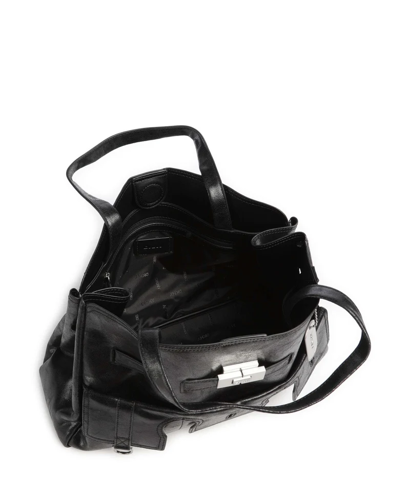 DKNY Bryar Large Sac à main black/silver