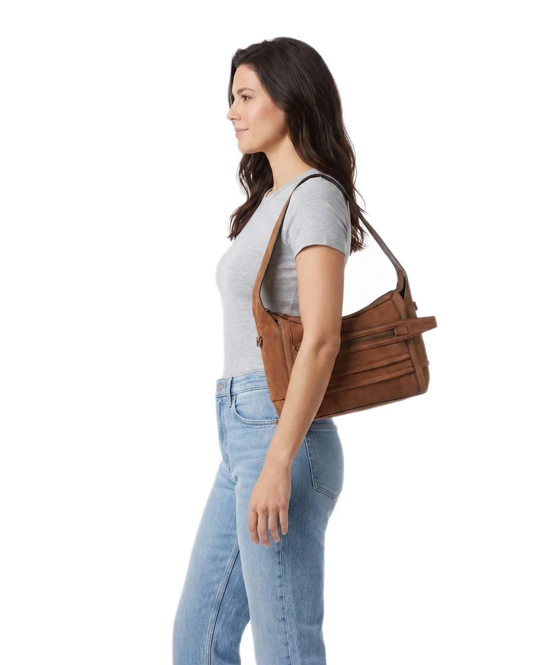 Liebeskind Delia Suede S Sac porté épaule brown