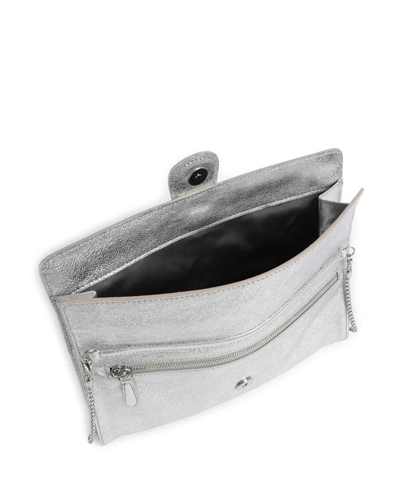 Abro Mimosa Luna Sac porté épaule silver