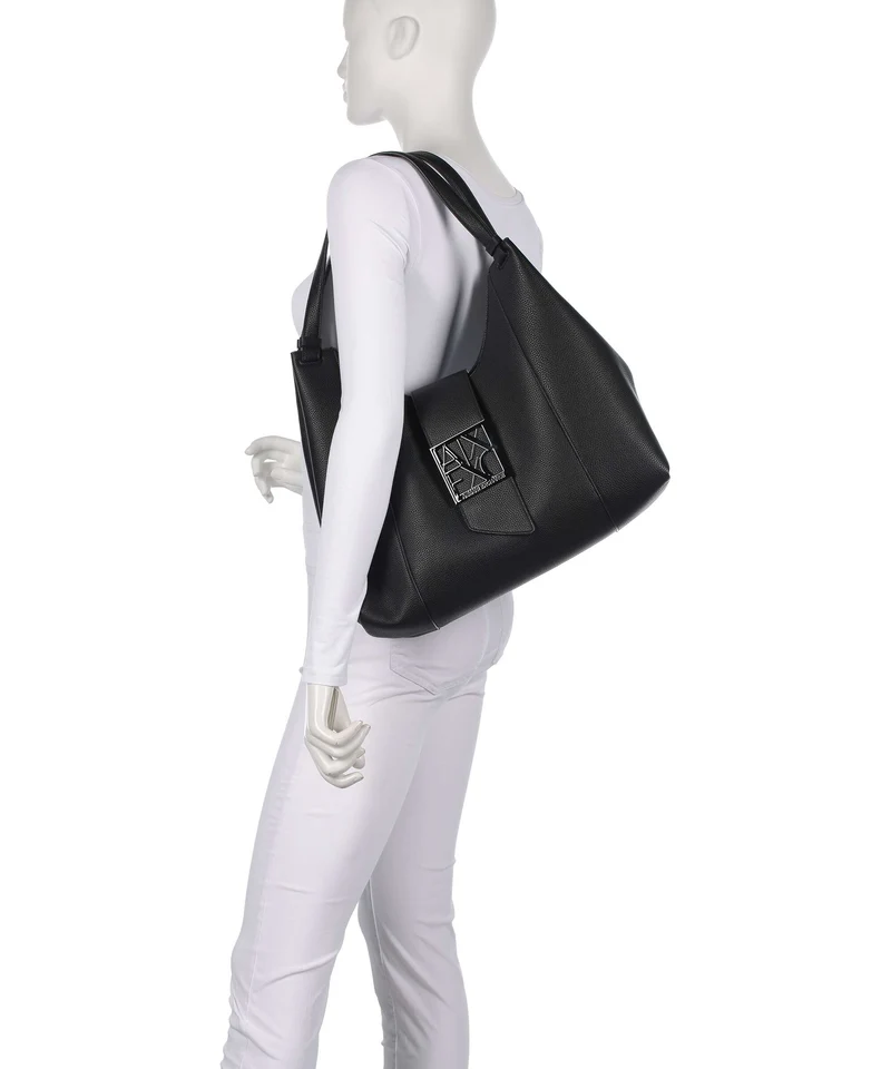 Armani Exchange Susy Soft Sac fourre-tout black