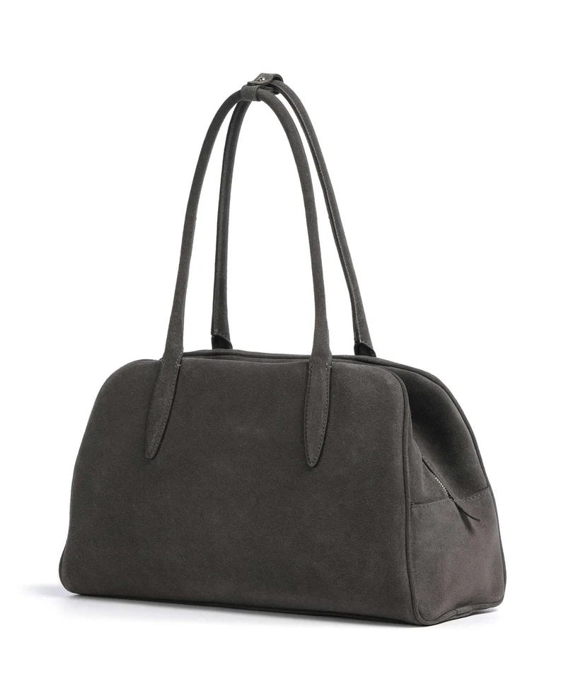 Abro Suede Amara Sac porté épaule grey