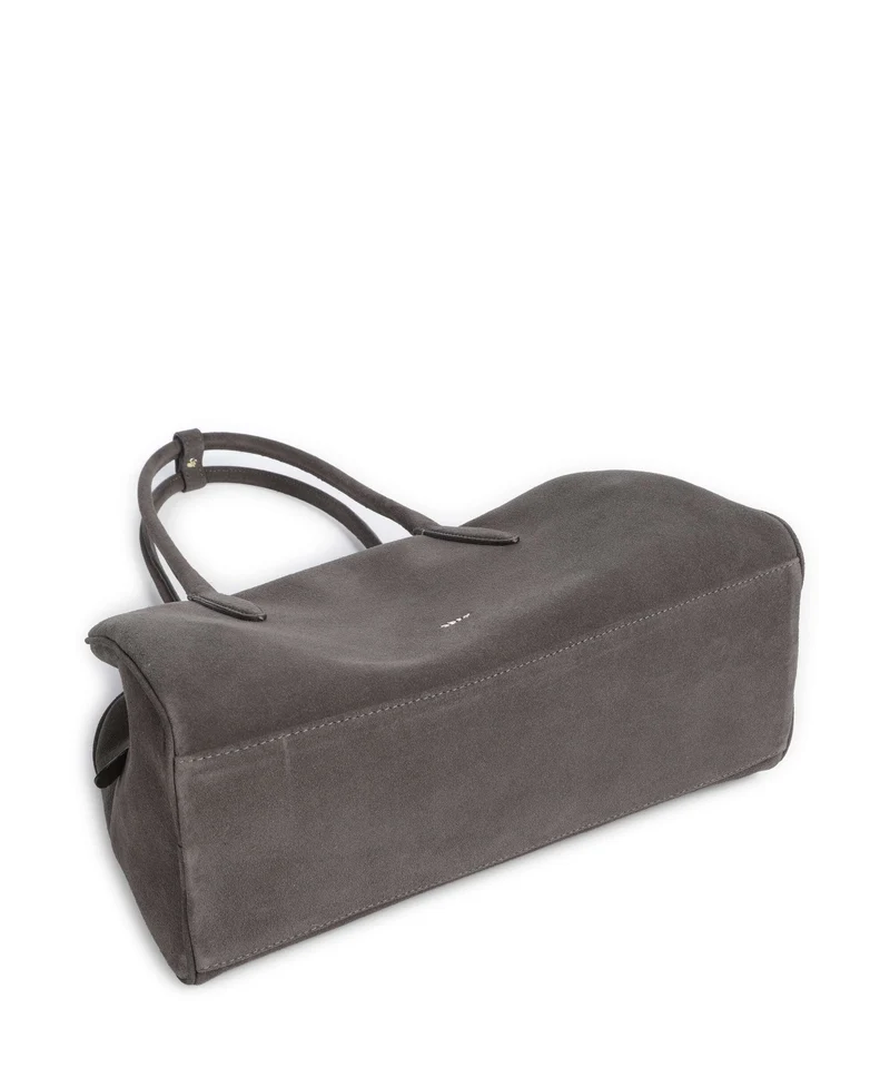 Abro Suede Amara Sac porté épaule grey