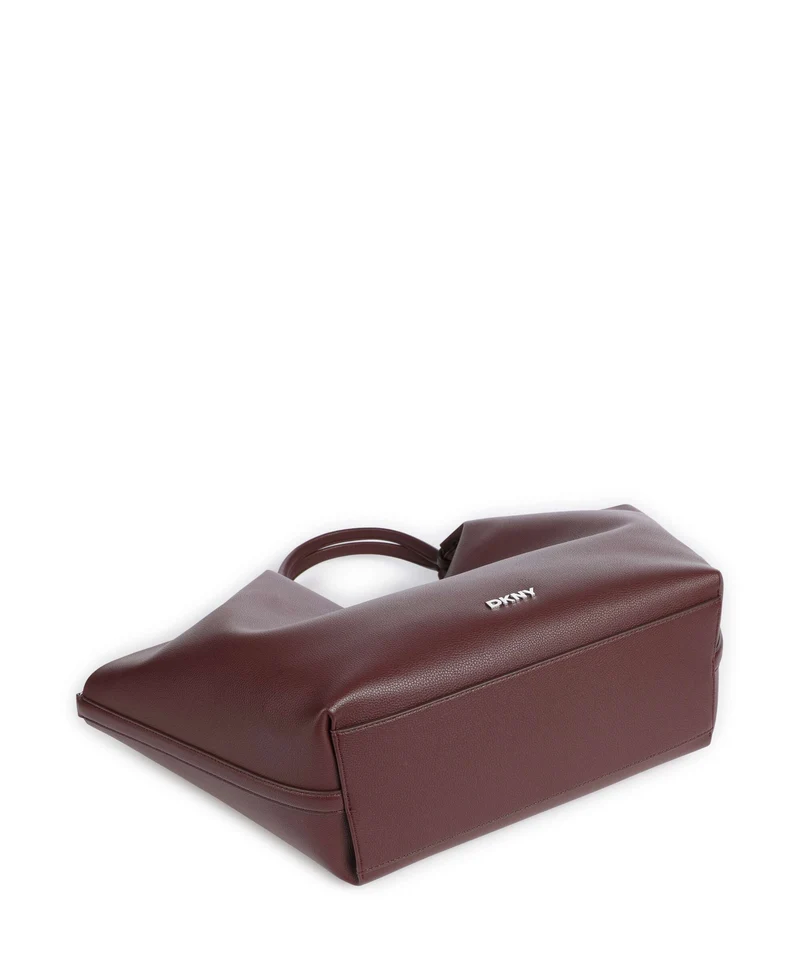 DKNY Paula Large Cabas aged wine