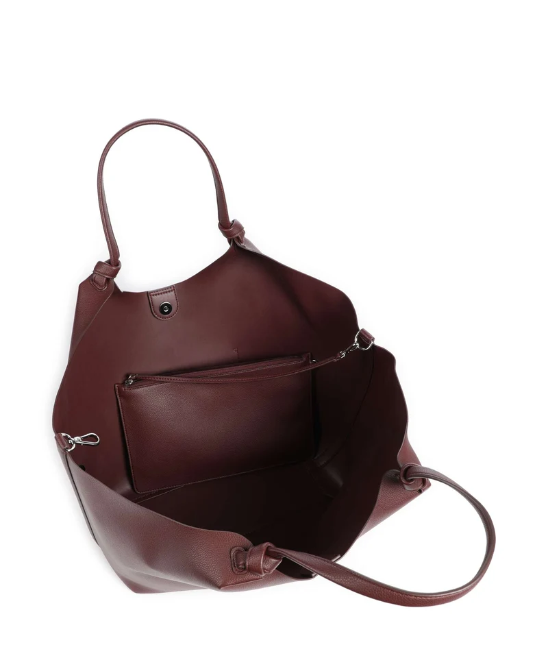 DKNY Paula Large Cabas aged wine