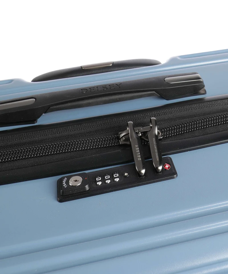Delsey Paris Caumartin Plus Valise 4 roues zinc blue