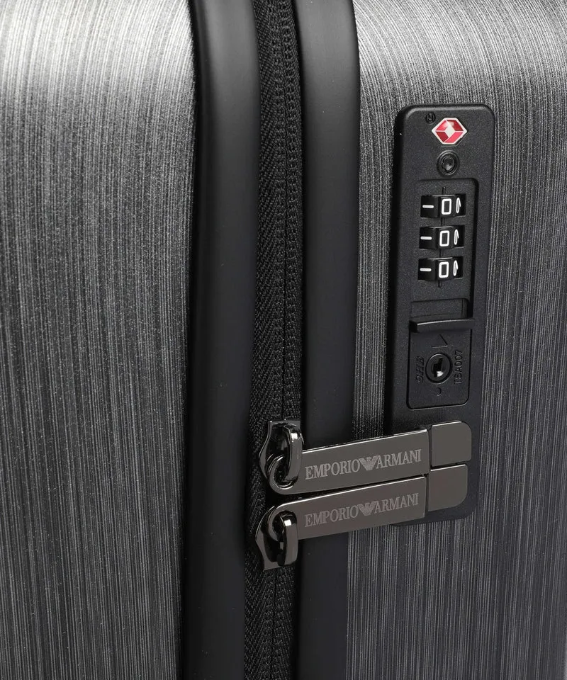 Emporio Armani Big Eagle Valise 4 roues gunmetal