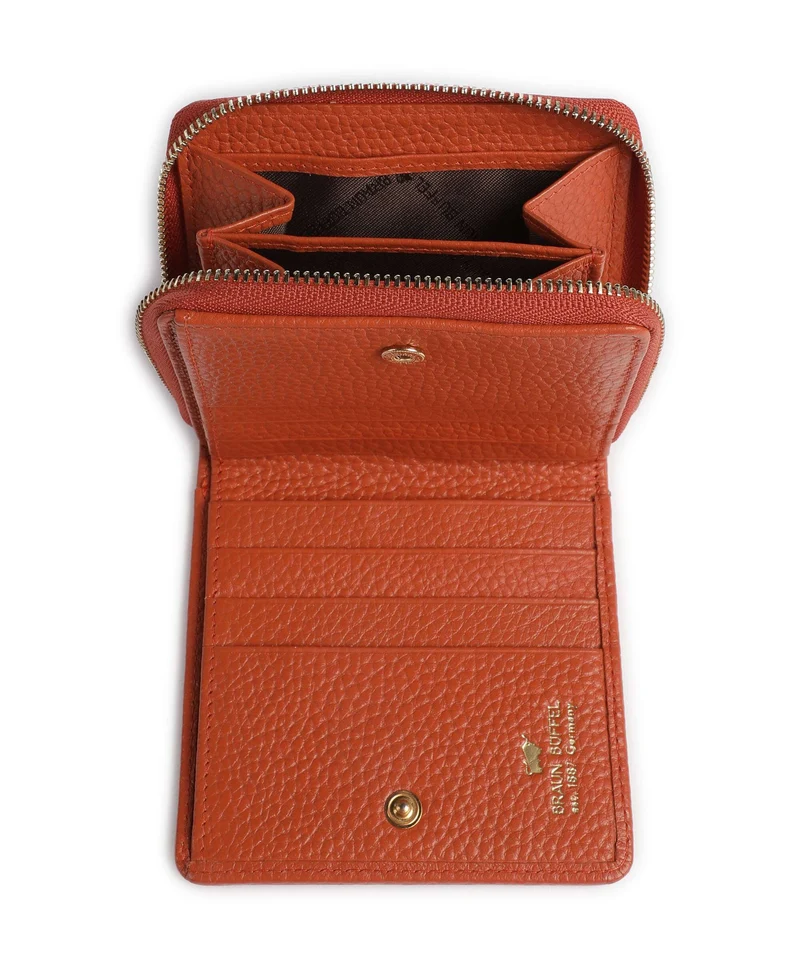 Braun Büffel Asti S Portefeuille pumpkin spice