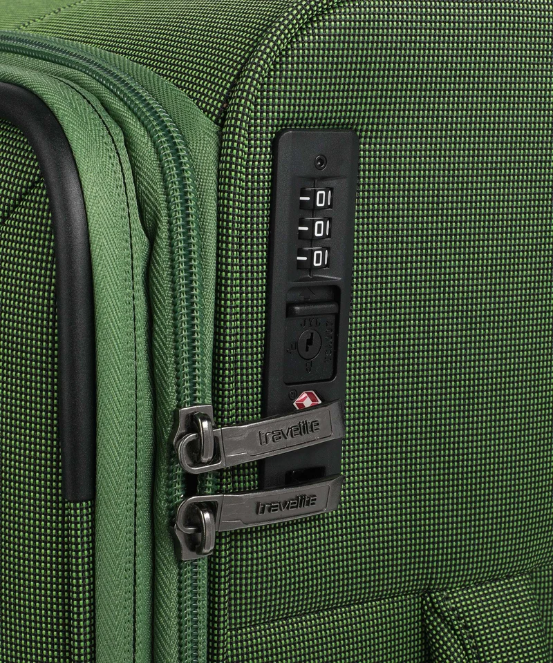 Travelite Cubis Valise 4 roues green