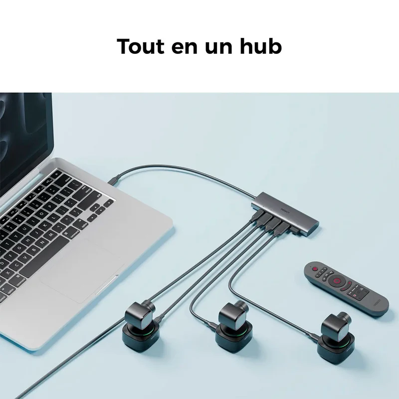 Station USB 3.0 3-en-1