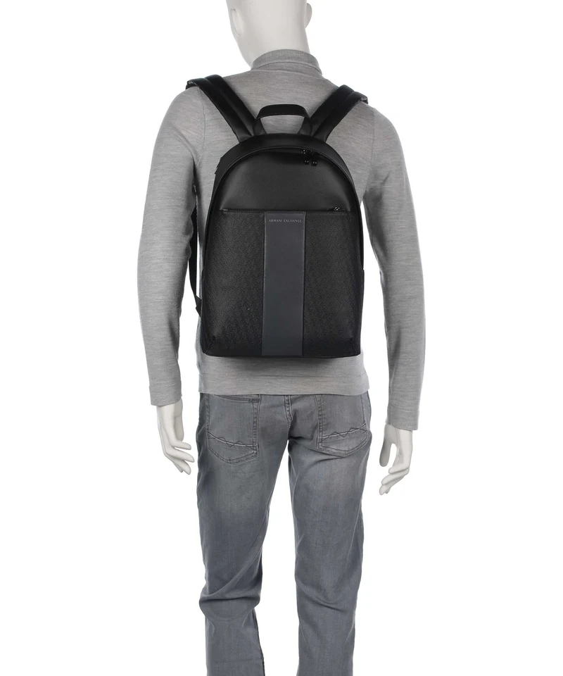 Armani Exchange William Sac à dos black/forged iron