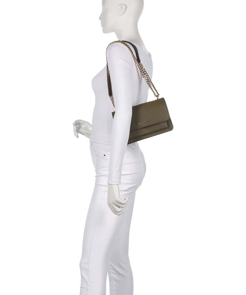 Michael Kors Claire Large Sac porté épaule loden