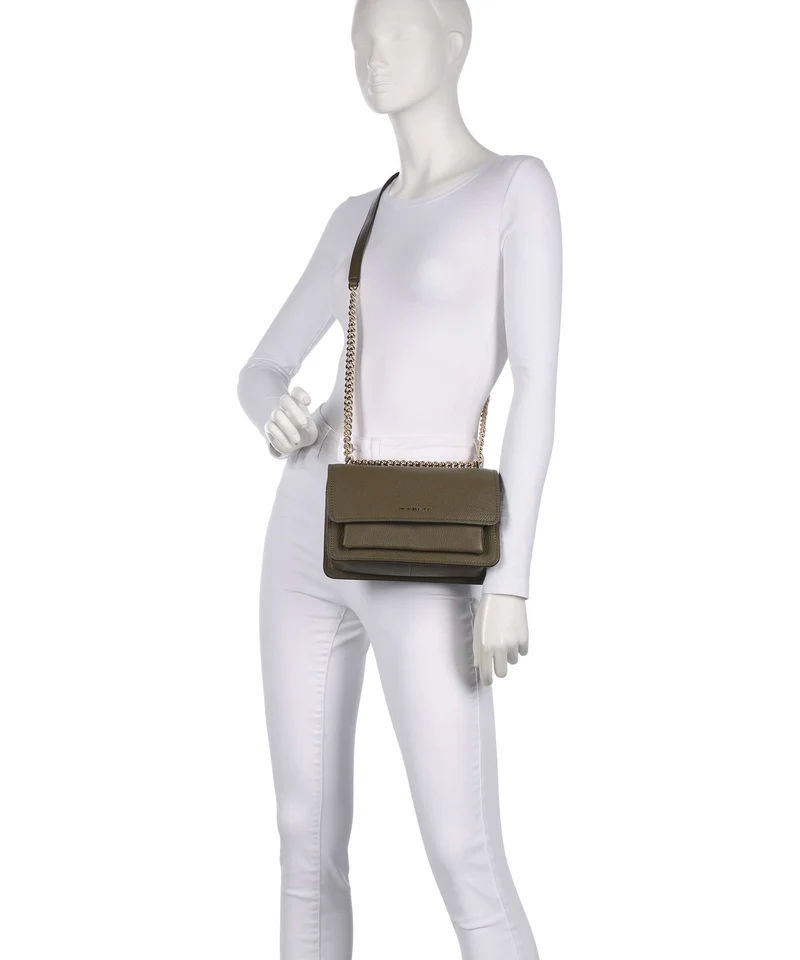 Michael Kors Claire Large Sac porté épaule loden