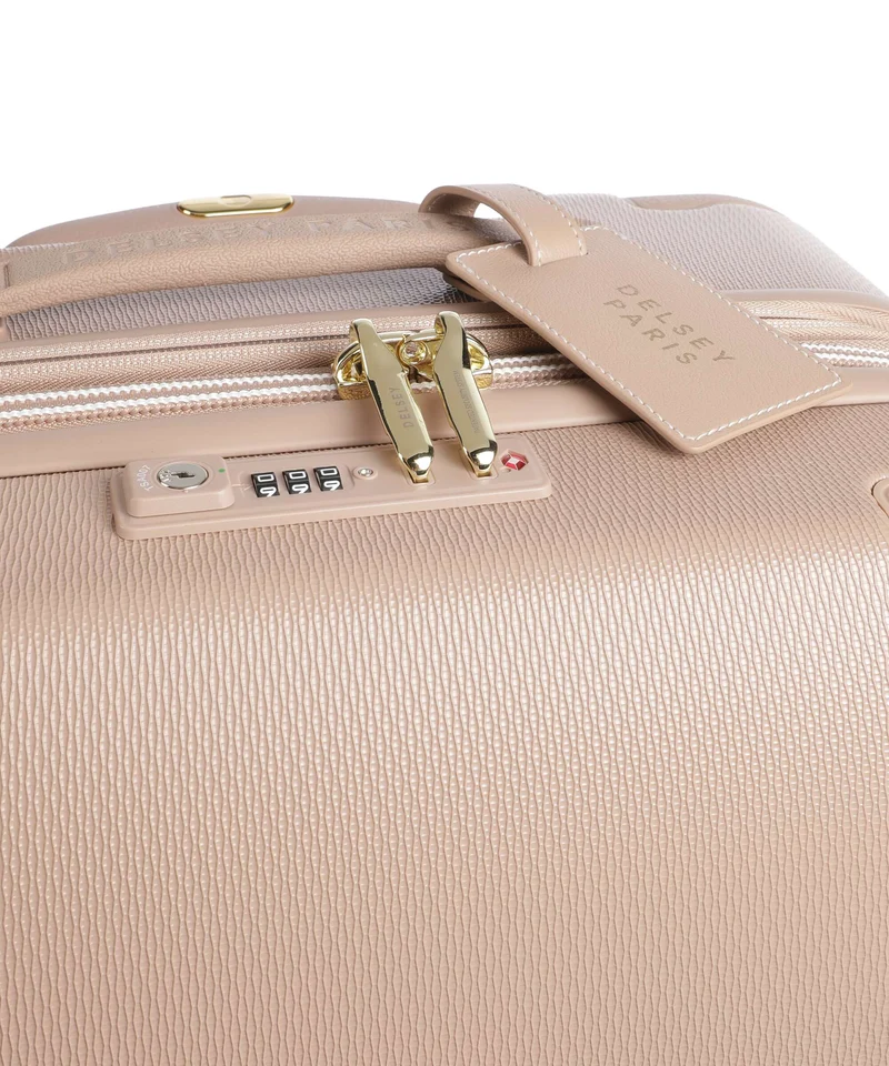 Delsey Paris Chatelet Air 2.0 Valise 4 roues beige rose