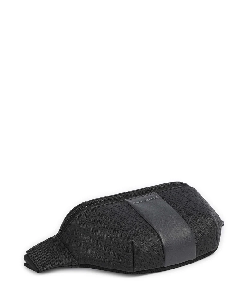 Armani Exchange William Sac banane black/forged iron