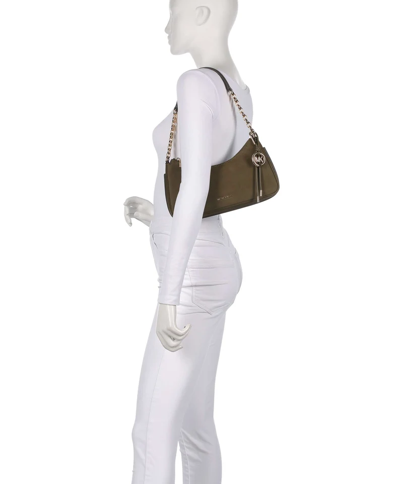 Michael Kors Nolita Medium Sac porté épaule loden