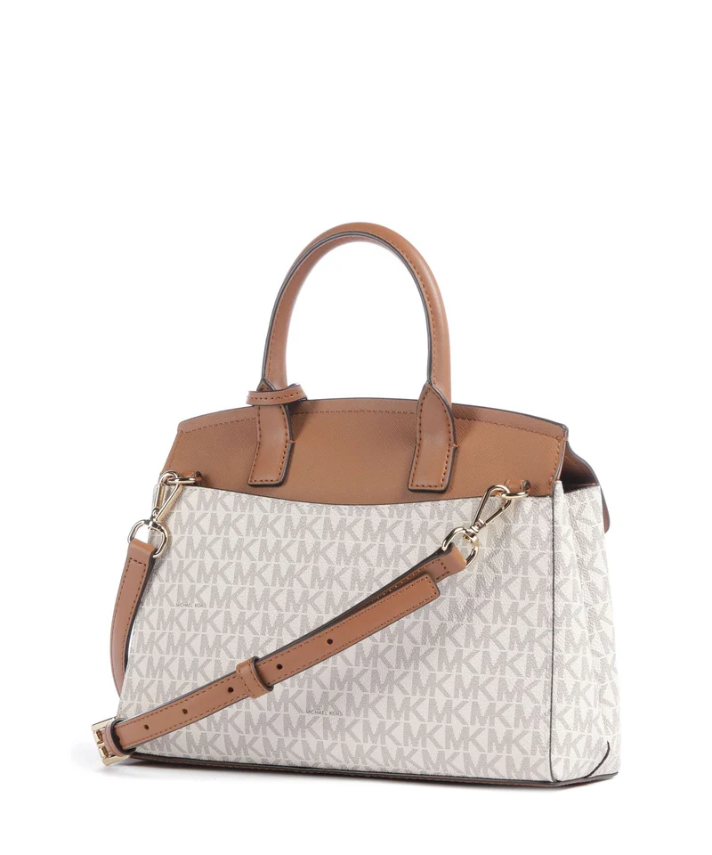 Michael Kors Landry Small Sac à main vanilla/acorn