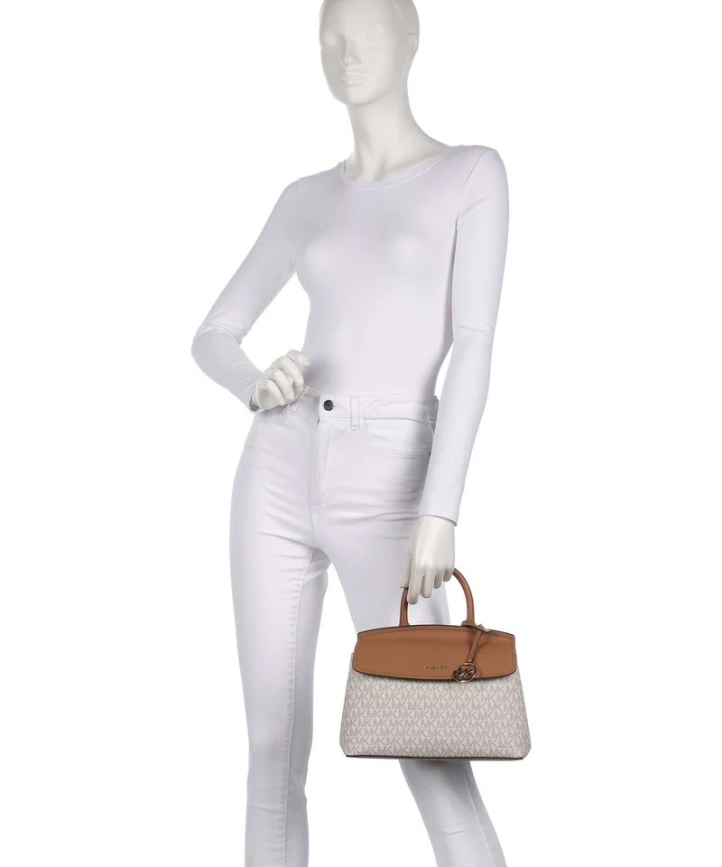 Michael Kors Landry Small Sac à main vanilla/acorn