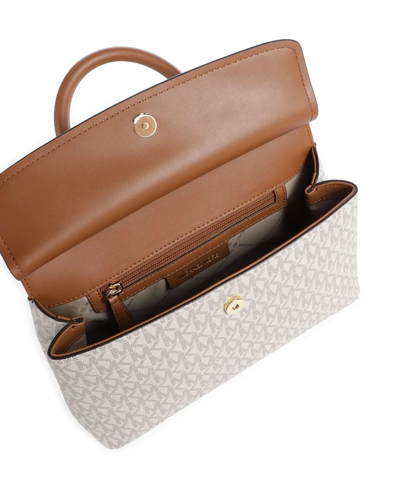 Michael Kors Landry Small Sac à main vanilla/acorn