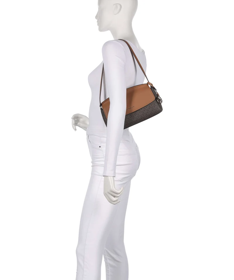 Michael Kors Landry Medium Sac porté épaule brown/acorn