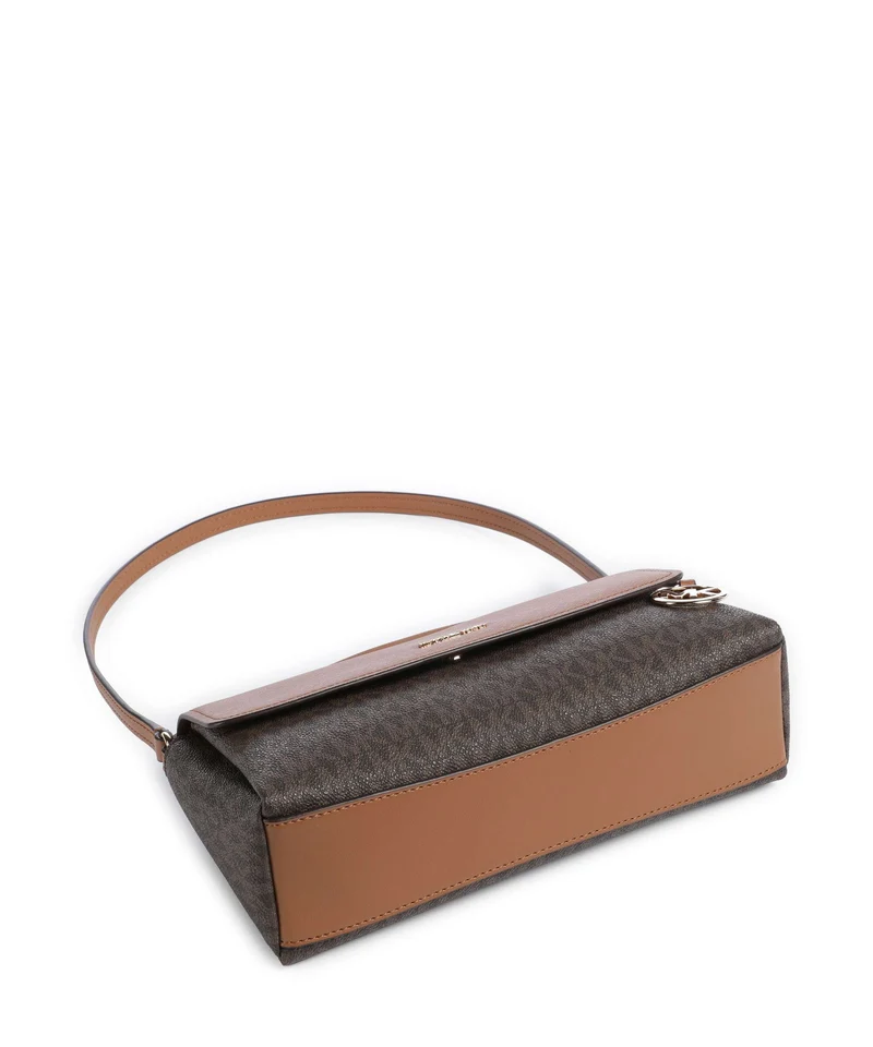 Michael Kors Landry Medium Sac porté épaule brown/acorn