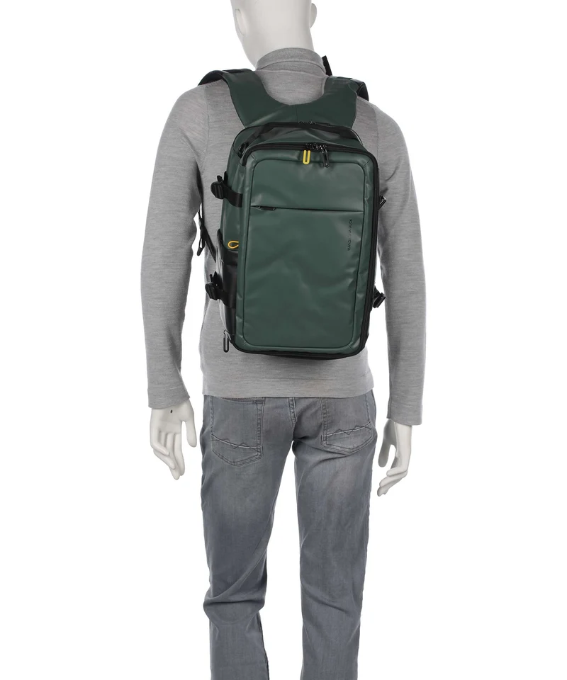 Mandarina Duck Coated Sac à dos deep green
