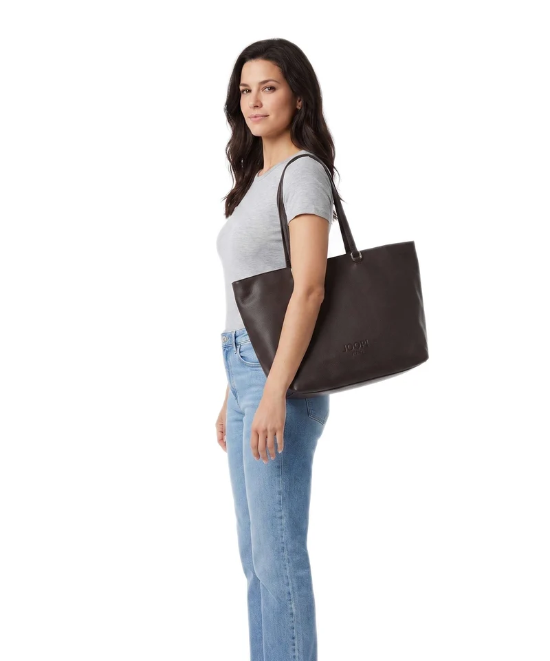 JOOP! Jeans Cuore Lettera Lara Cabas darkbrown