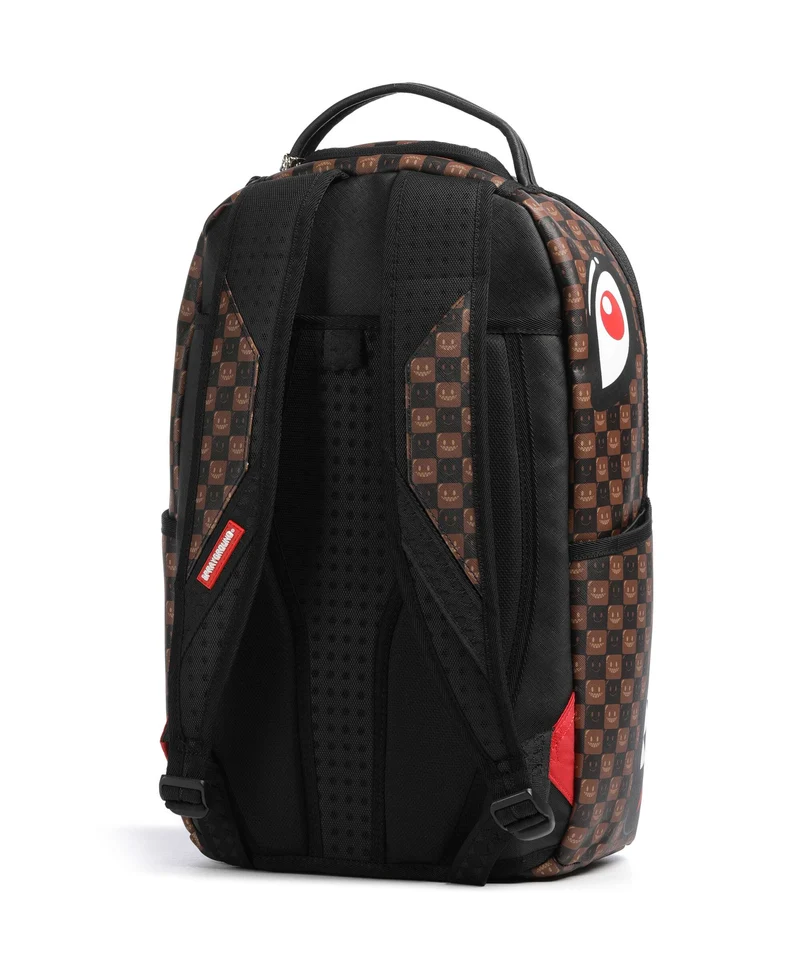 Sprayground Sharks In Paris Wtf Bubble Brown Check Sac à dos multicolour