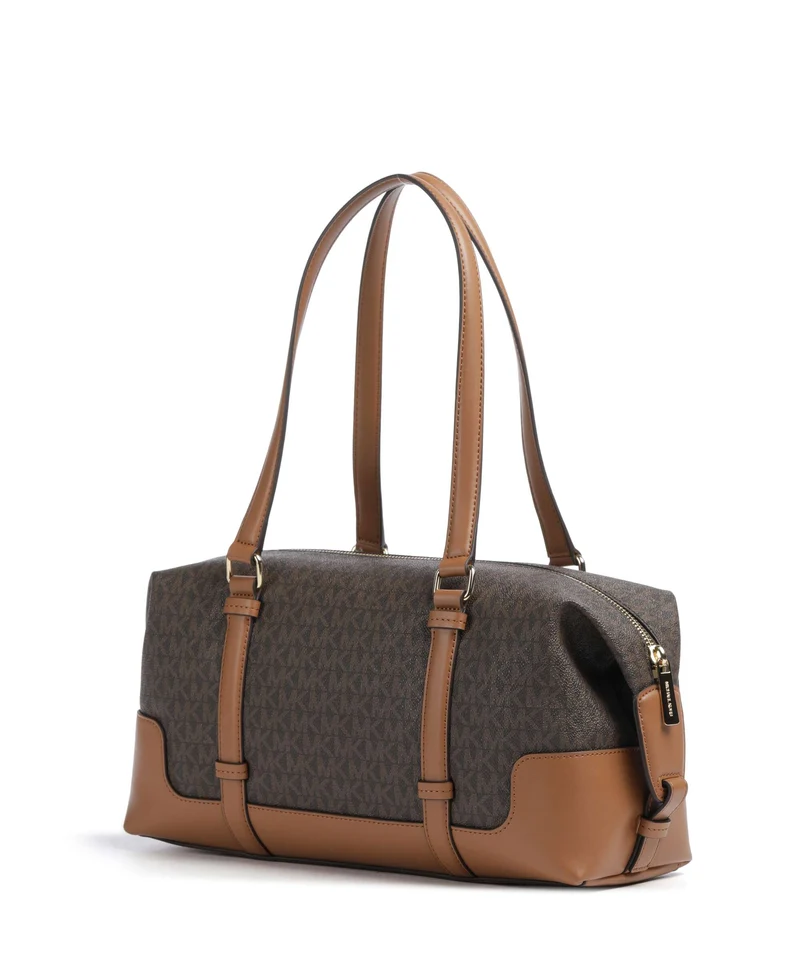 Michael Kors Teddi Large Sac porté épaule brown/acorn