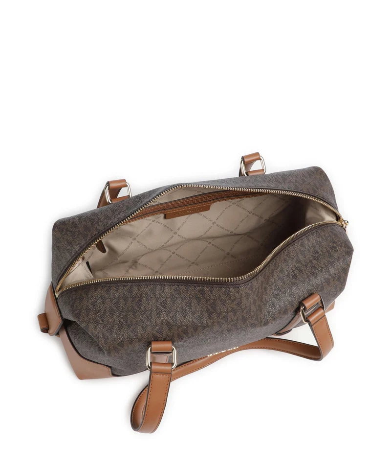 Michael Kors Teddi Large Sac porté épaule brown/acorn