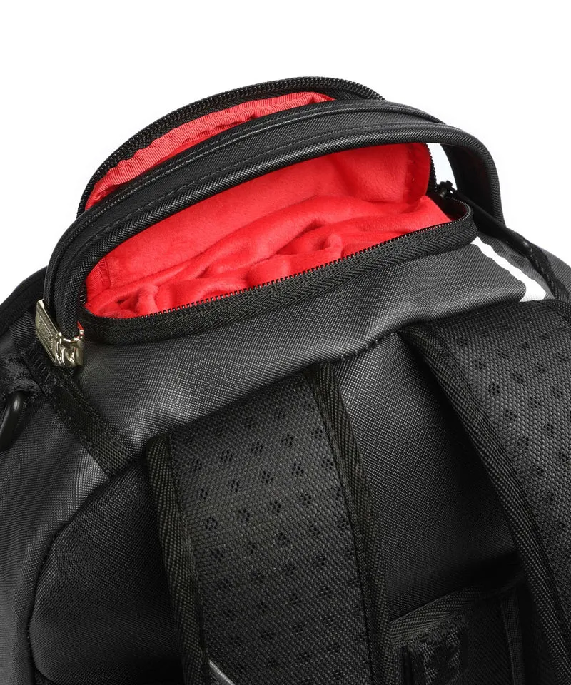 Sprayground Center Rip Revealing Gray Check Sac à dos black