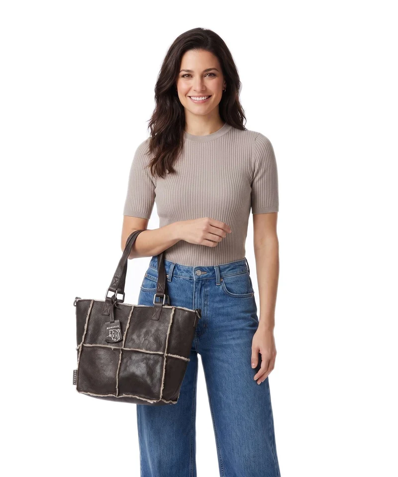 Burkely Lana Sac porté épaule dark brown