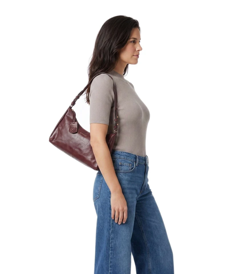 Burkely Fine Florence Sac porté épaule burgundy