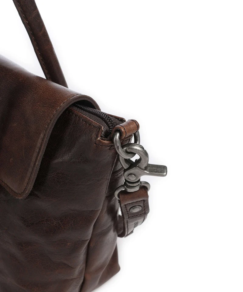 Spikes & Sparrow Bronco Hailey Sac à main dark brown
